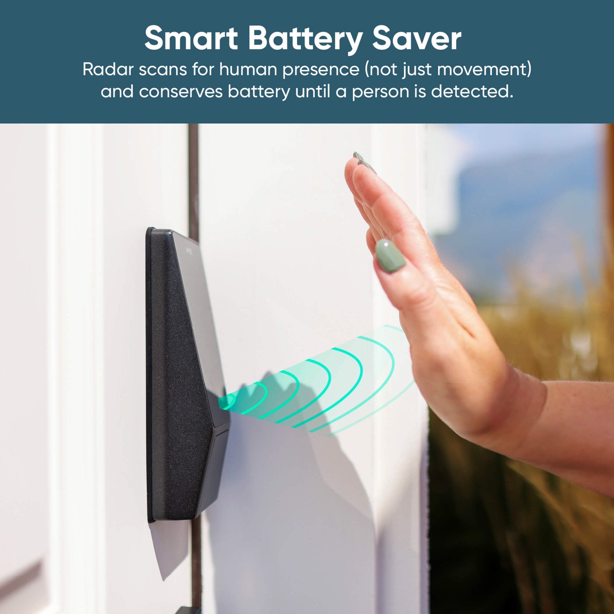 Battery Video Doorbell + Palm Lock - Image 10