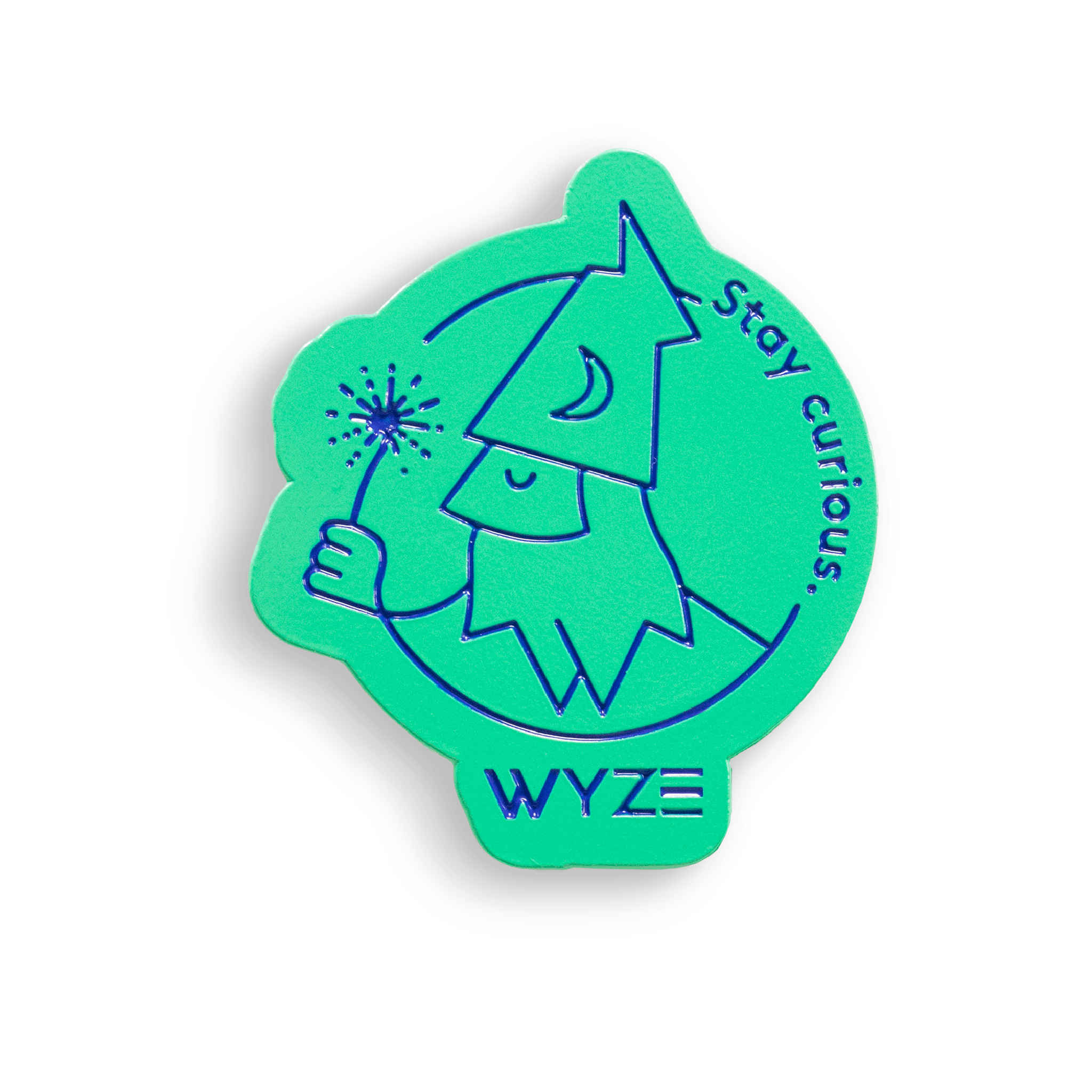 Stay Curious Wizard Pin - Image 2
