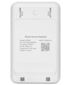 Alternative view of Sense Keypad